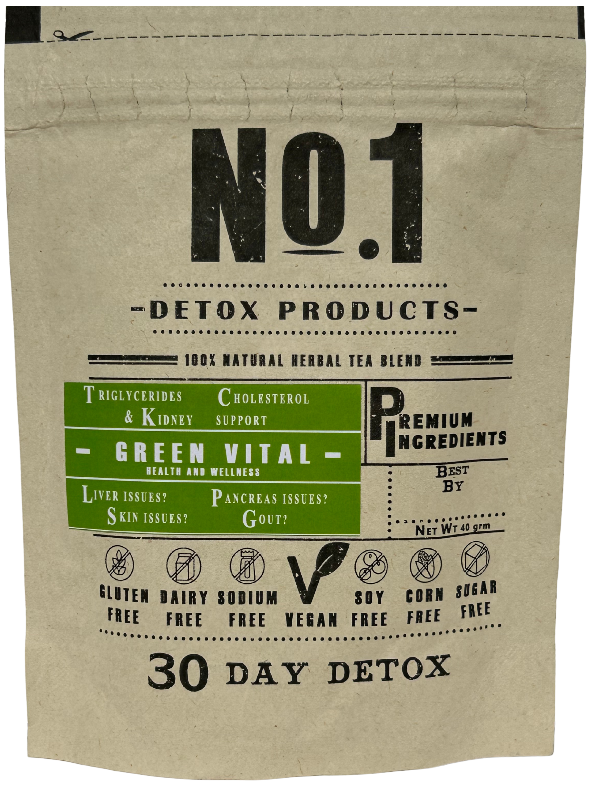 Green Vital - Liver, Kidney & Pancreas Support