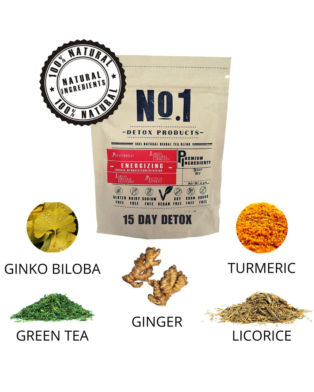 Energizing - Sustained Energy 30 Days